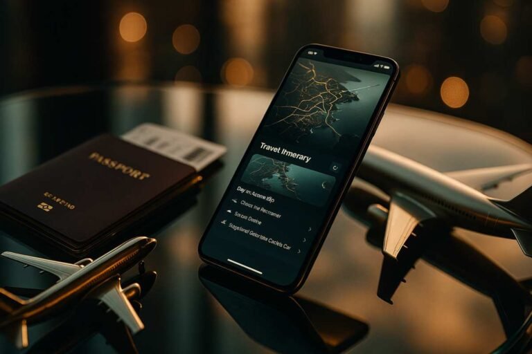 Travel itinerary planner tool