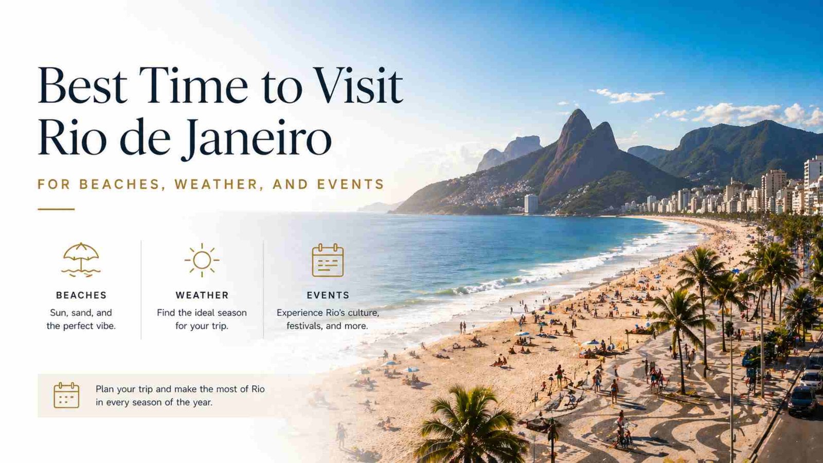 Best time to visit rio de janeiro