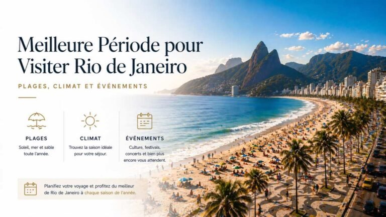 Meilleure periode pour visiter rio de janeiro