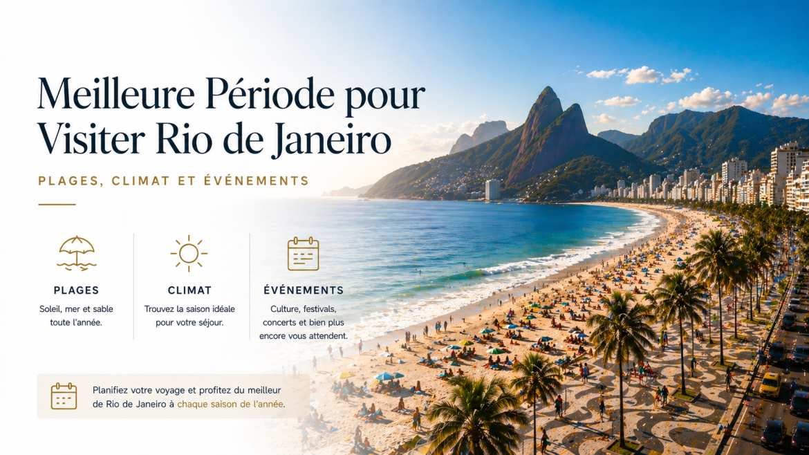 Meilleure periode pour visiter rio de janeiro