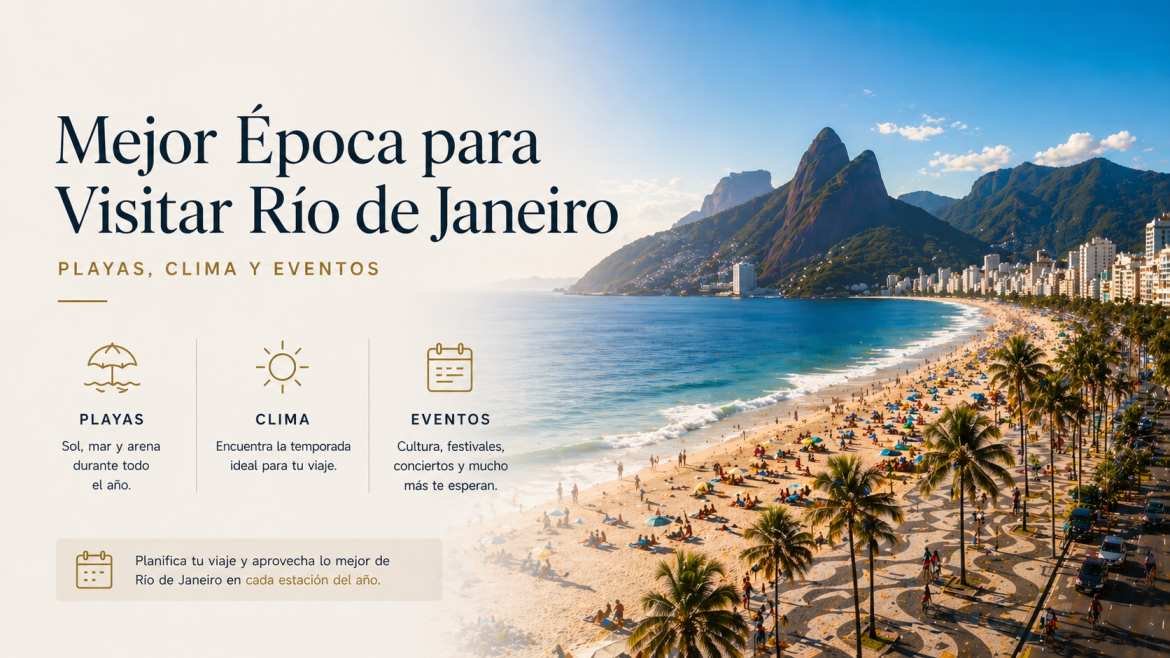 Mejor epoca para visitar río de janeiro