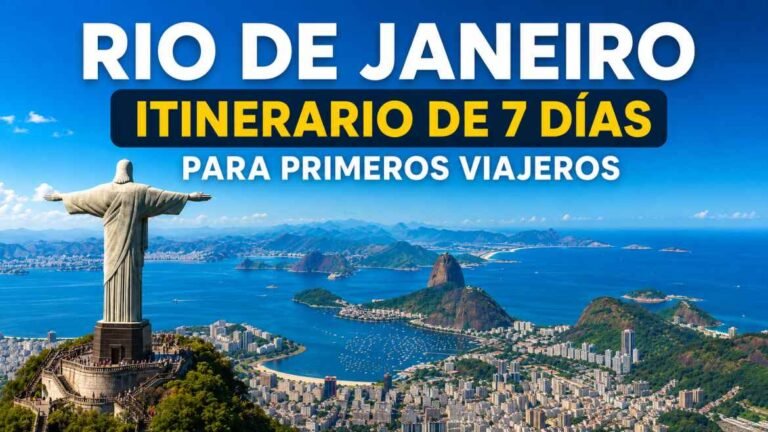 Itinerario de 7 Días en Río de Janeiro para Primeros Viajeros